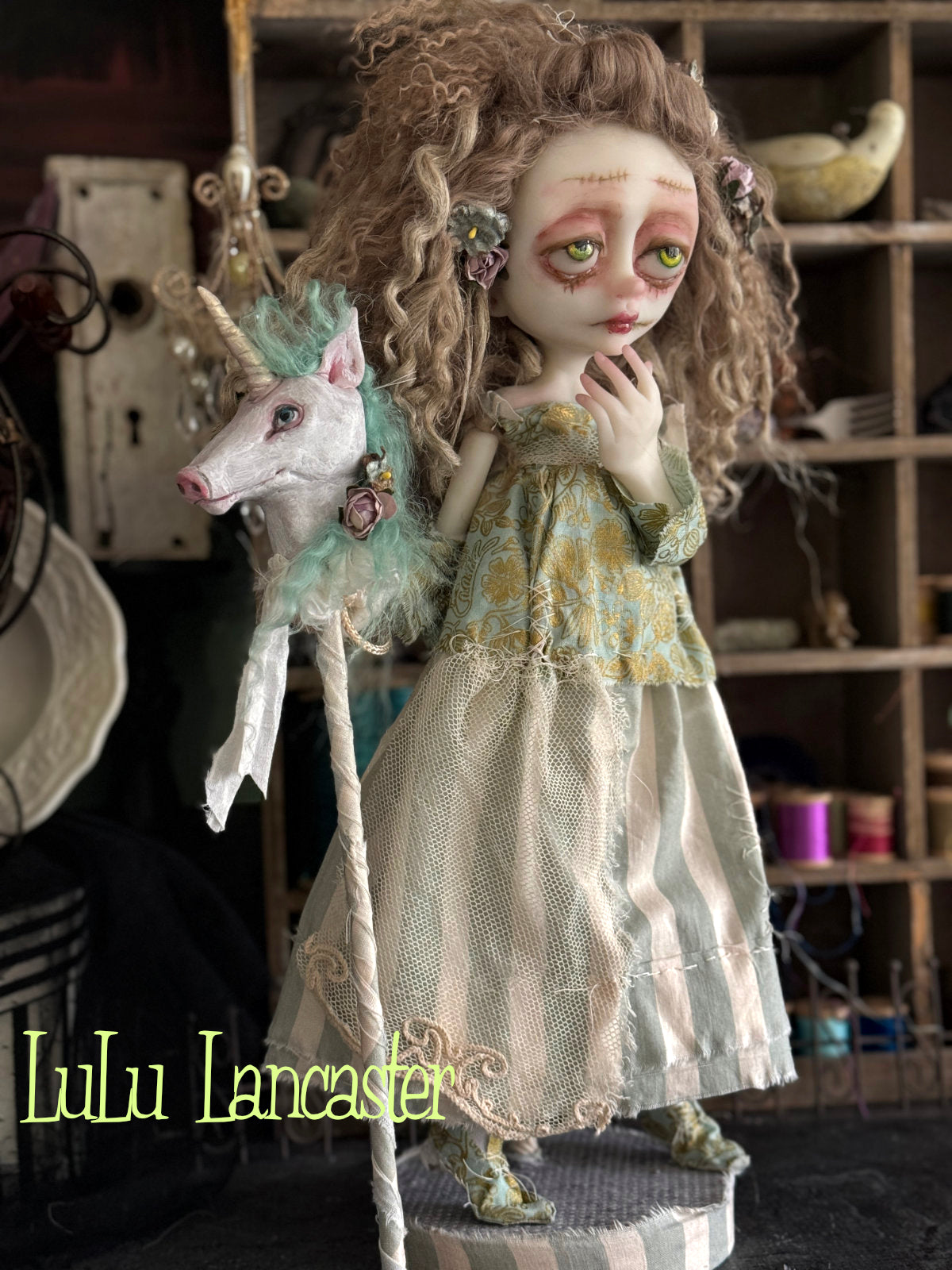 Gwen from the garden Original LuLu Lancaster Art Doll