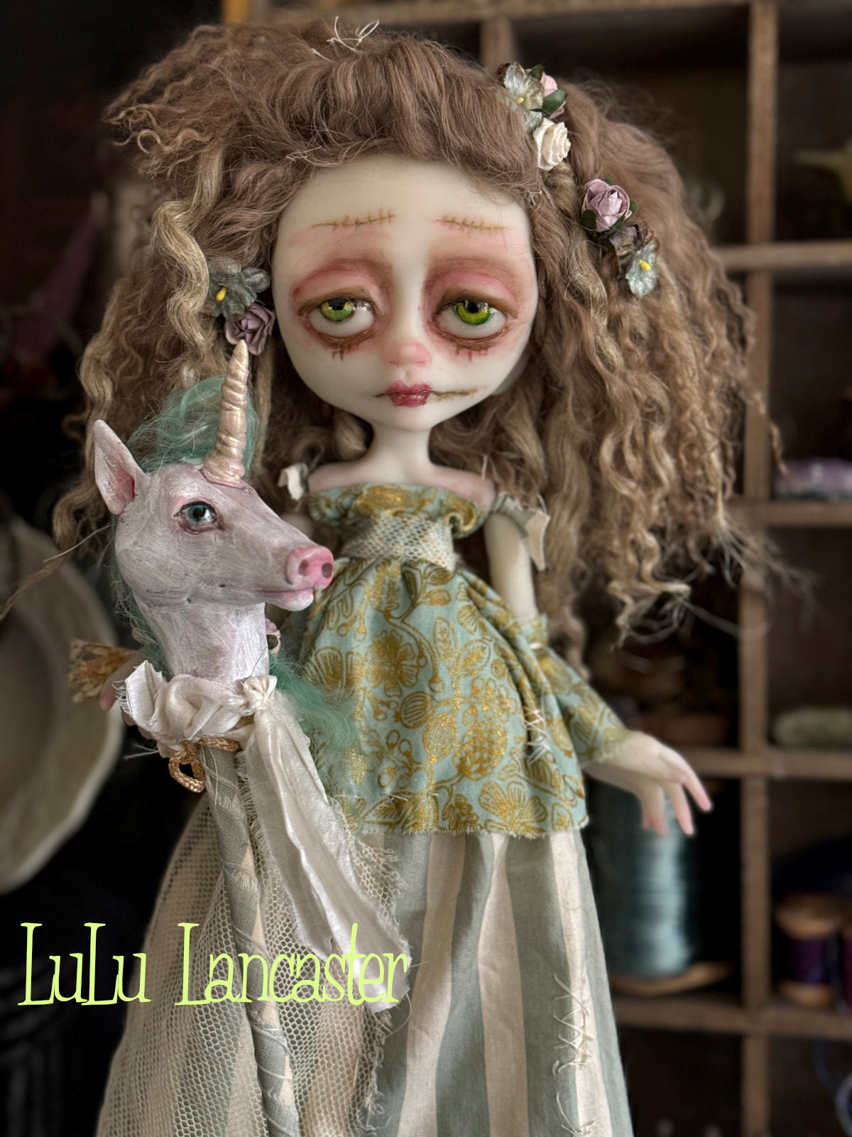 Gwen from the garden Original LuLu Lancaster Art Doll