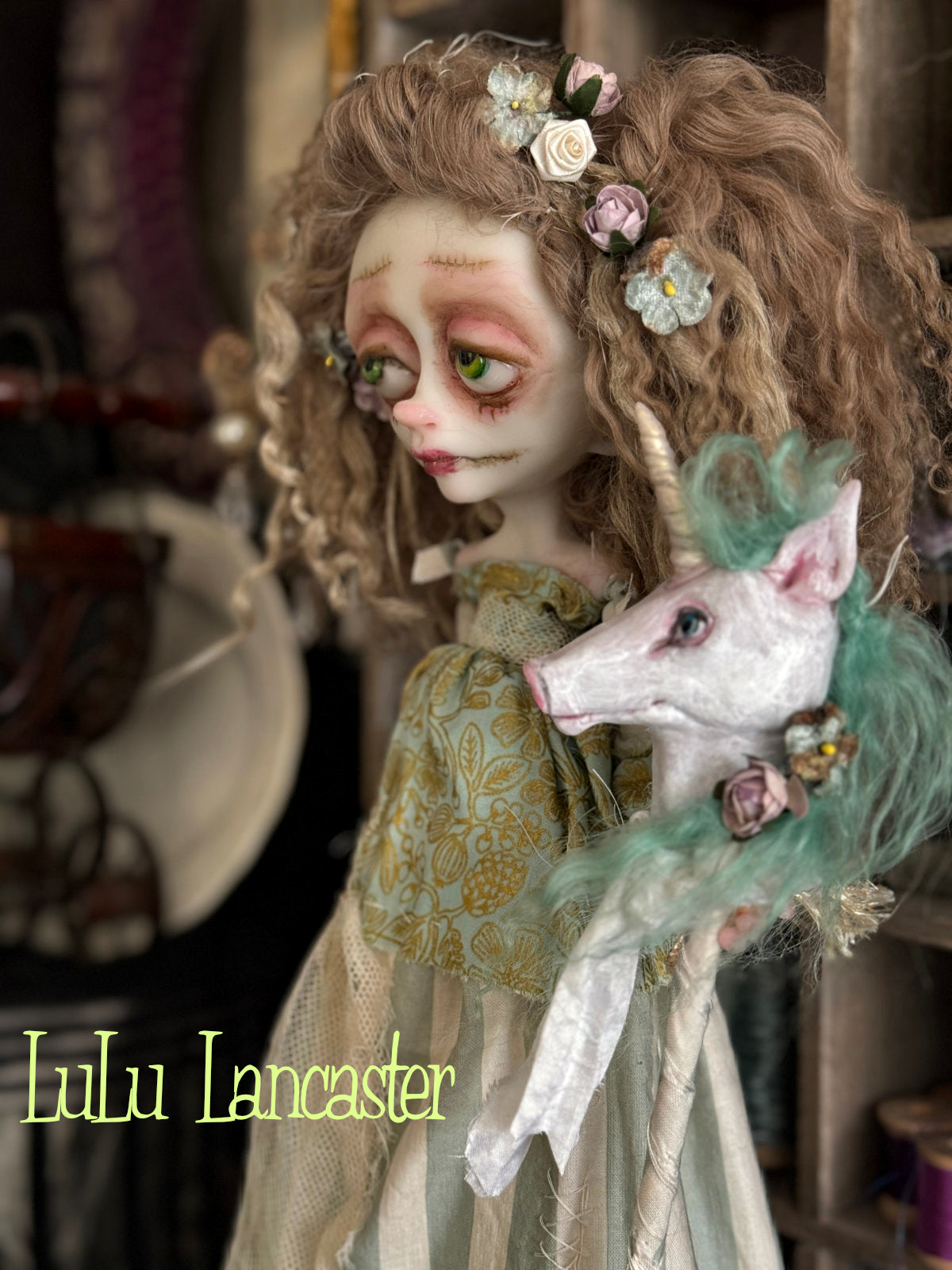 Gwen from the garden Original LuLu Lancaster Art Doll