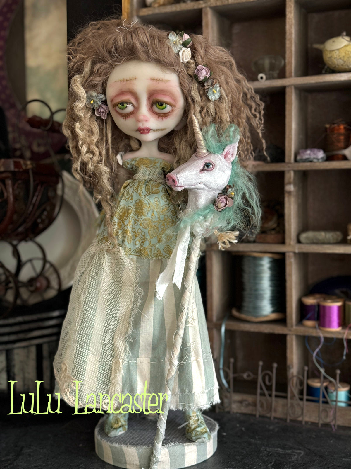 Gwen from the garden Original LuLu Lancaster Art Doll