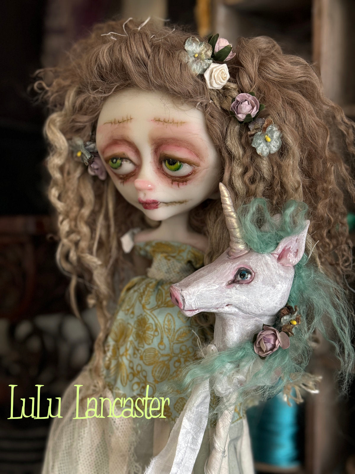 Gwen from the garden Original LuLu Lancaster Art Doll