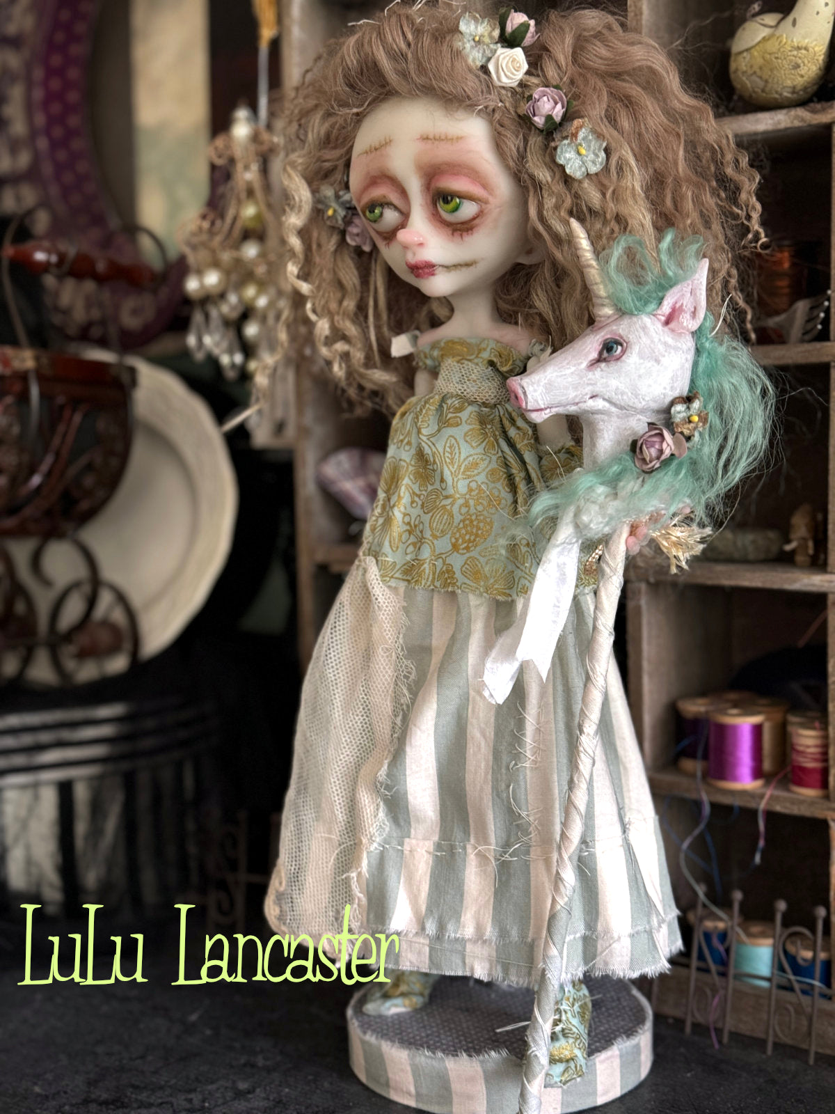 Gwen from the garden Original LuLu Lancaster Art Doll