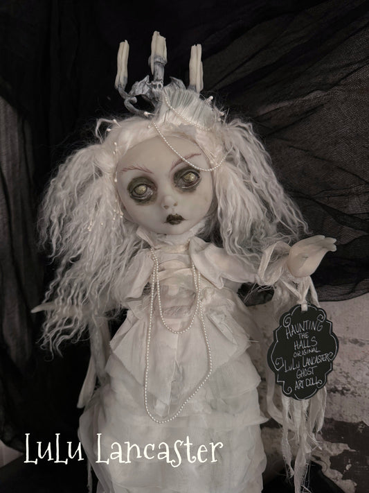 Haunting Halls Ghost Halloween Original LuLu Lancaster Art Dolls