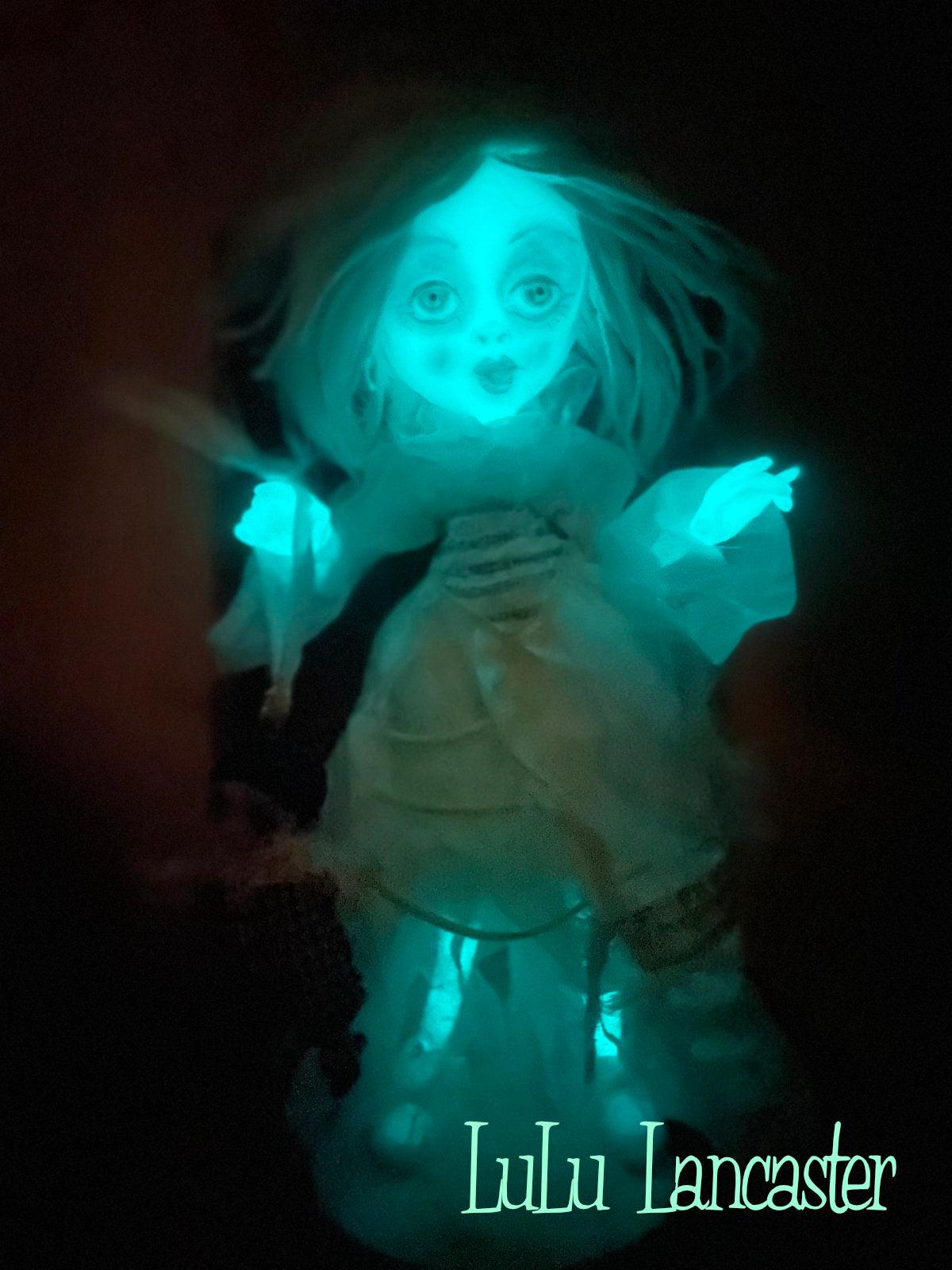 Jerikah glowie Ghostie of Lancaster Halls Original LuLu Lancaster Art Doll