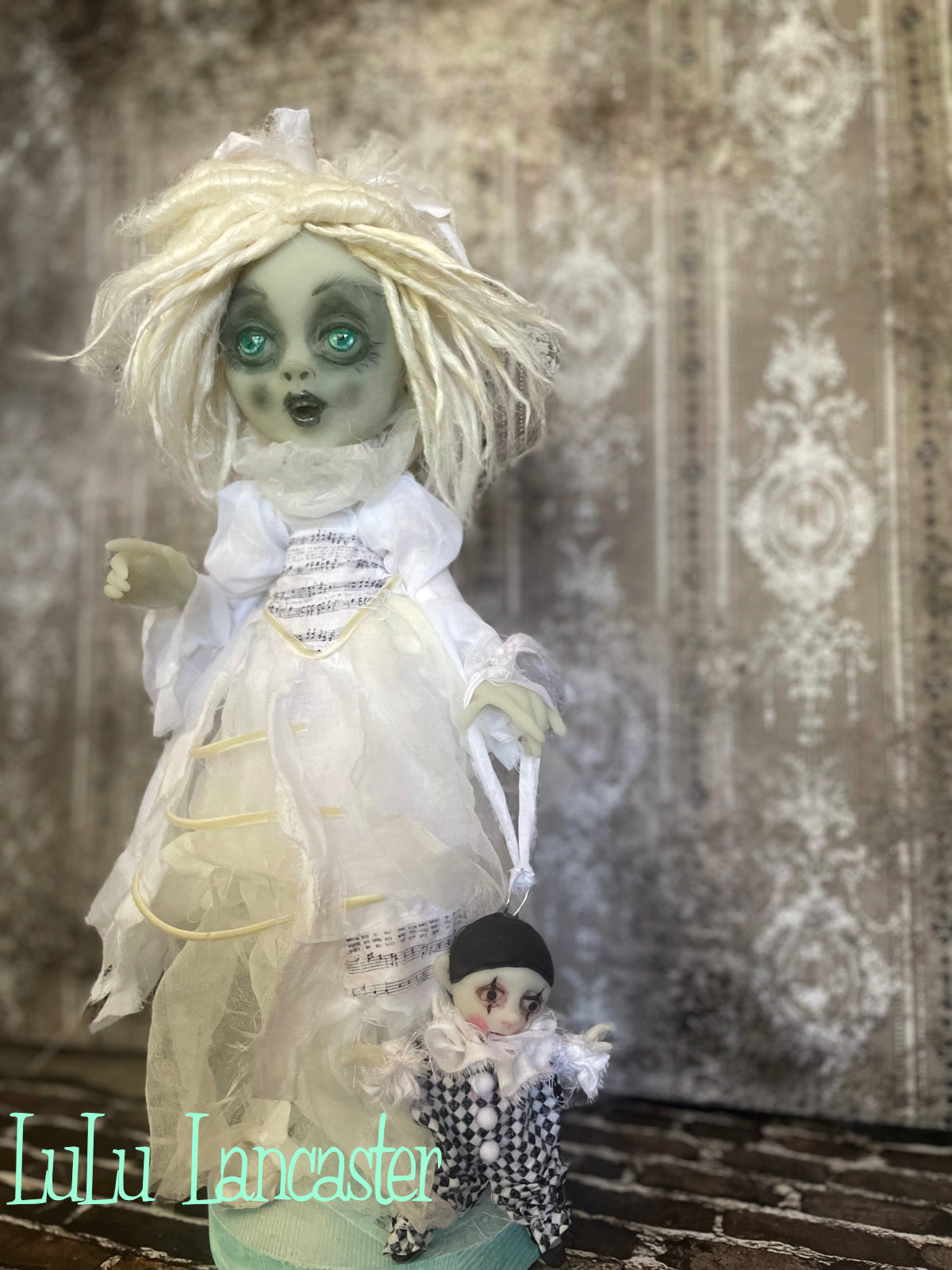 Jerikah glowie Ghostie of Lancaster Halls Original LuLu Lancaster Art Doll