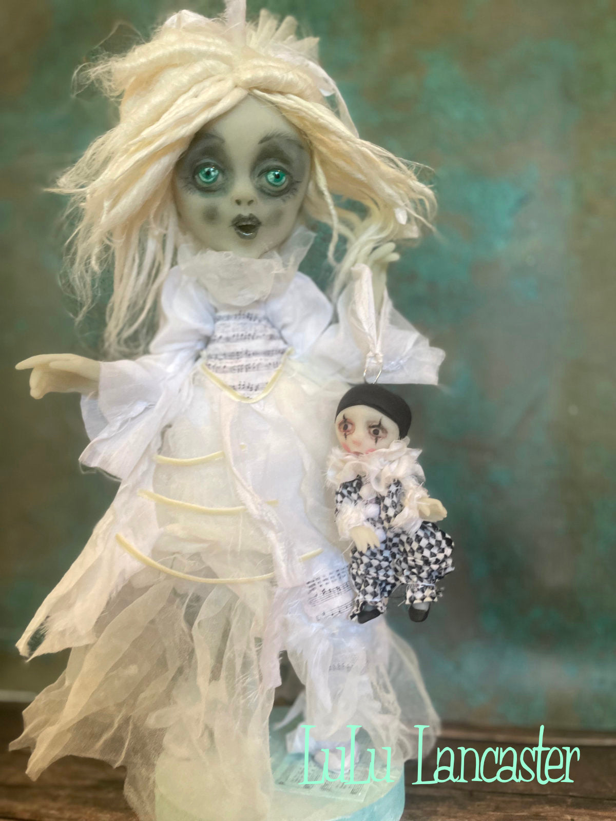 Jerikah glowie Ghostie of Lancaster Halls Original LuLu Lancaster Art Doll