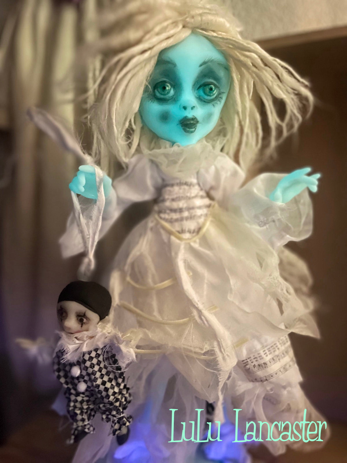 Jerikah glowie Ghostie of Lancaster Halls Original LuLu Lancaster Art Doll