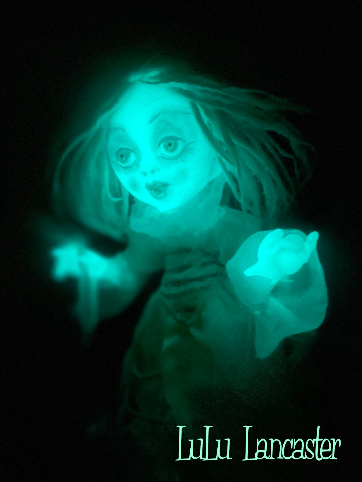 Jerikah glowie Ghostie of Lancaster Halls Original LuLu Lancaster Art Doll