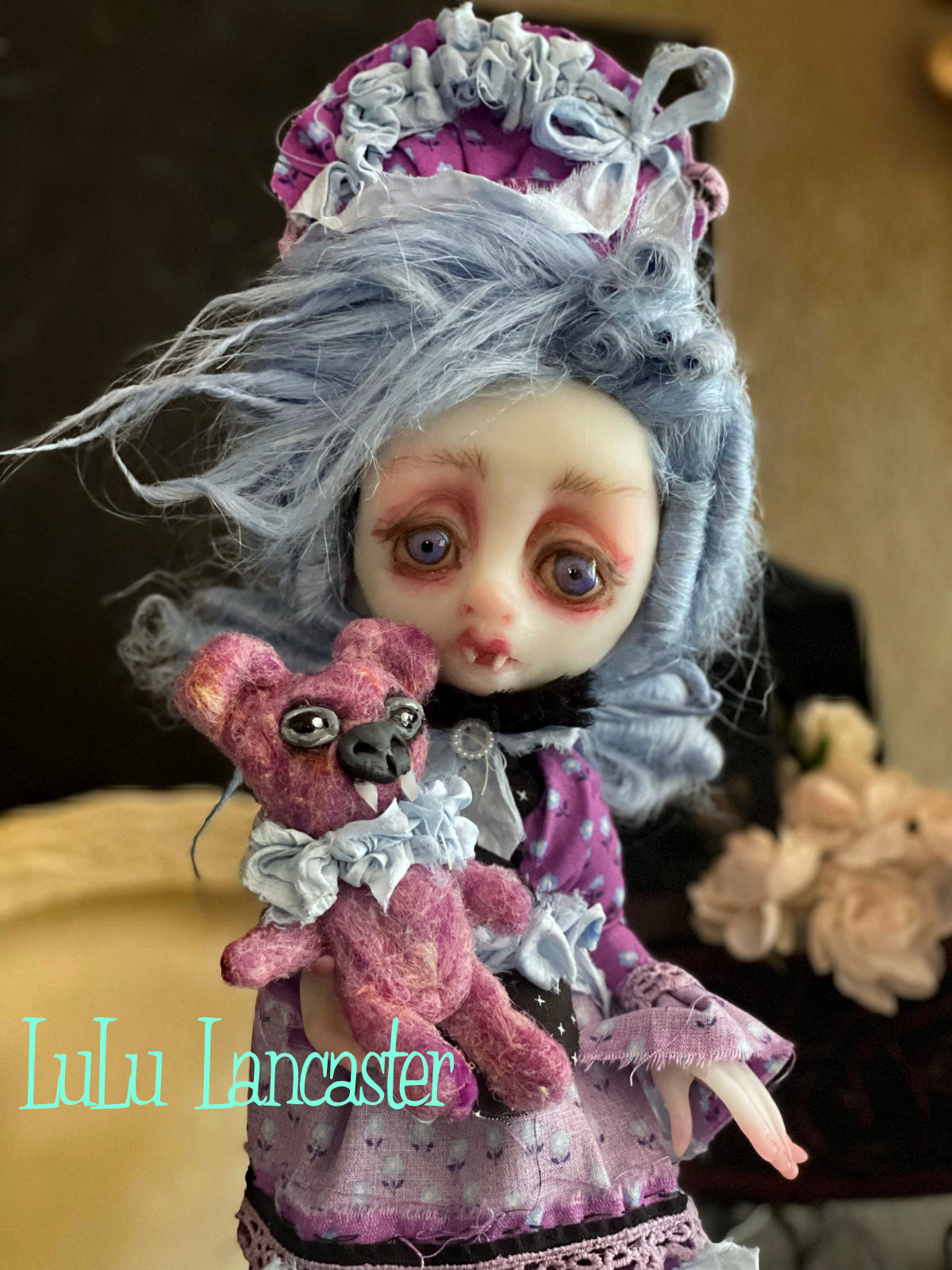 Juliette Vampire Original LuLu Lancaster Halloween Art Dolls