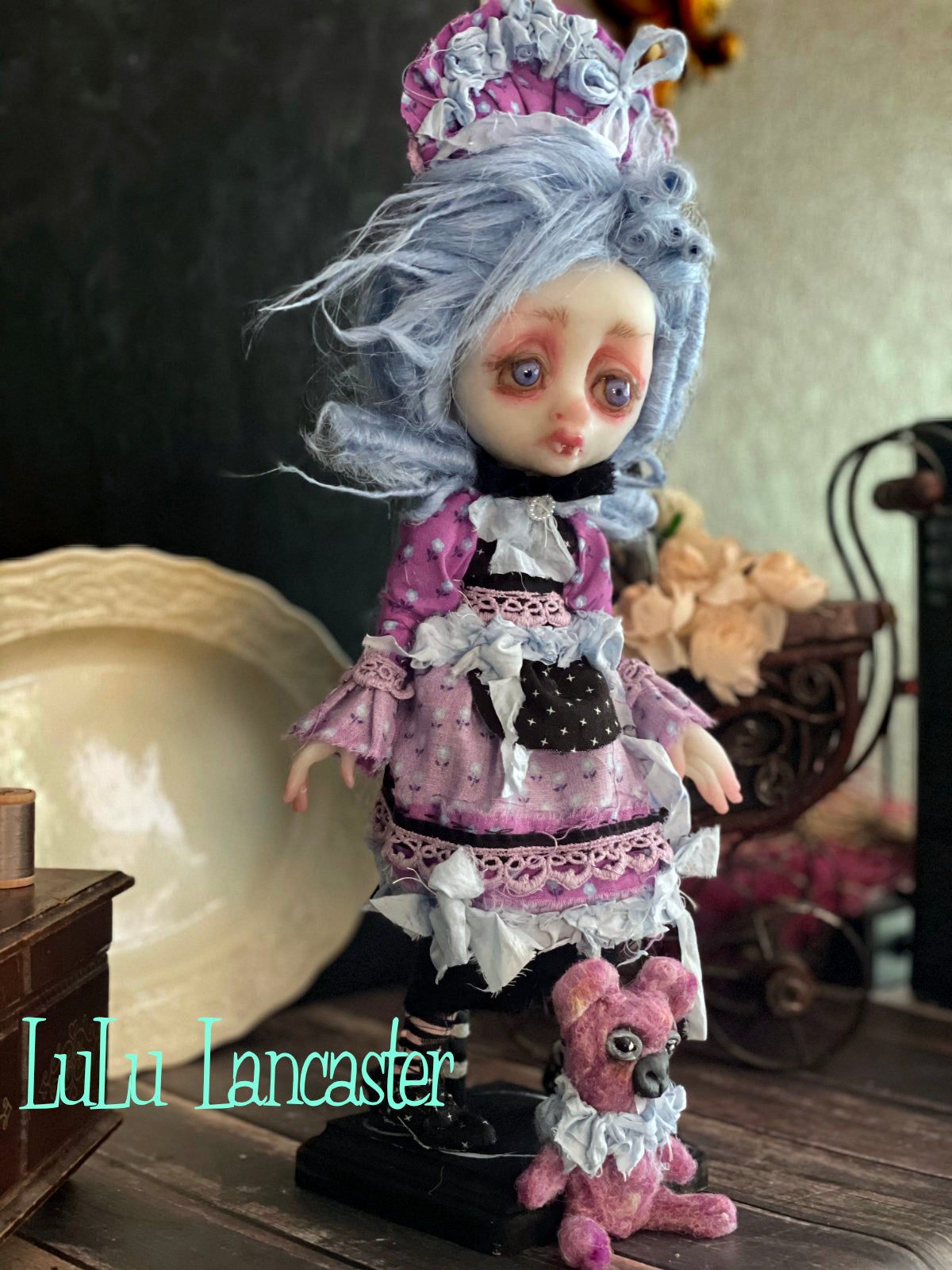 Juliette Vampire Original LuLu Lancaster Halloween Art Dolls