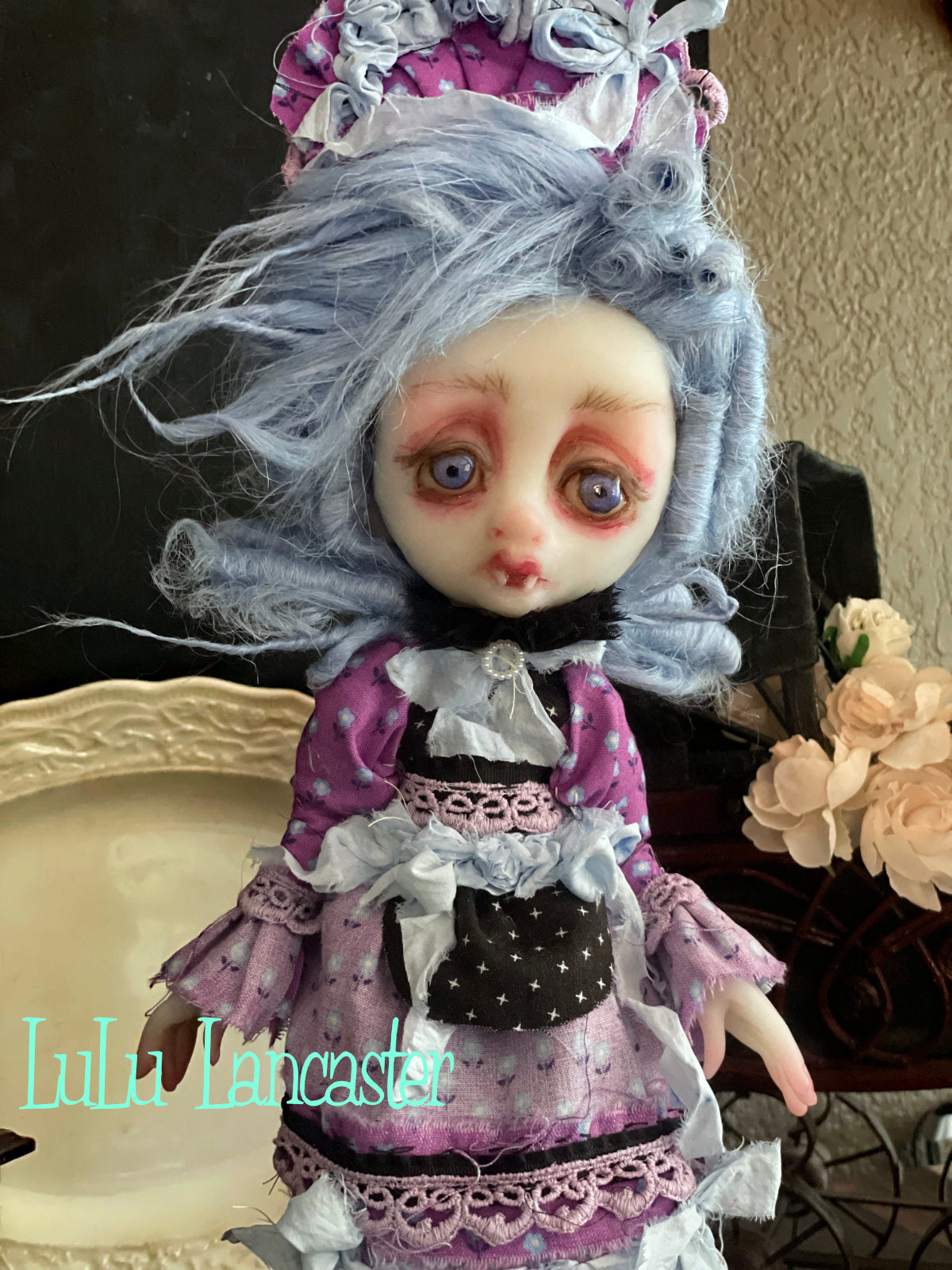 Juliette Vampire Original LuLu Lancaster Halloween Art Dolls