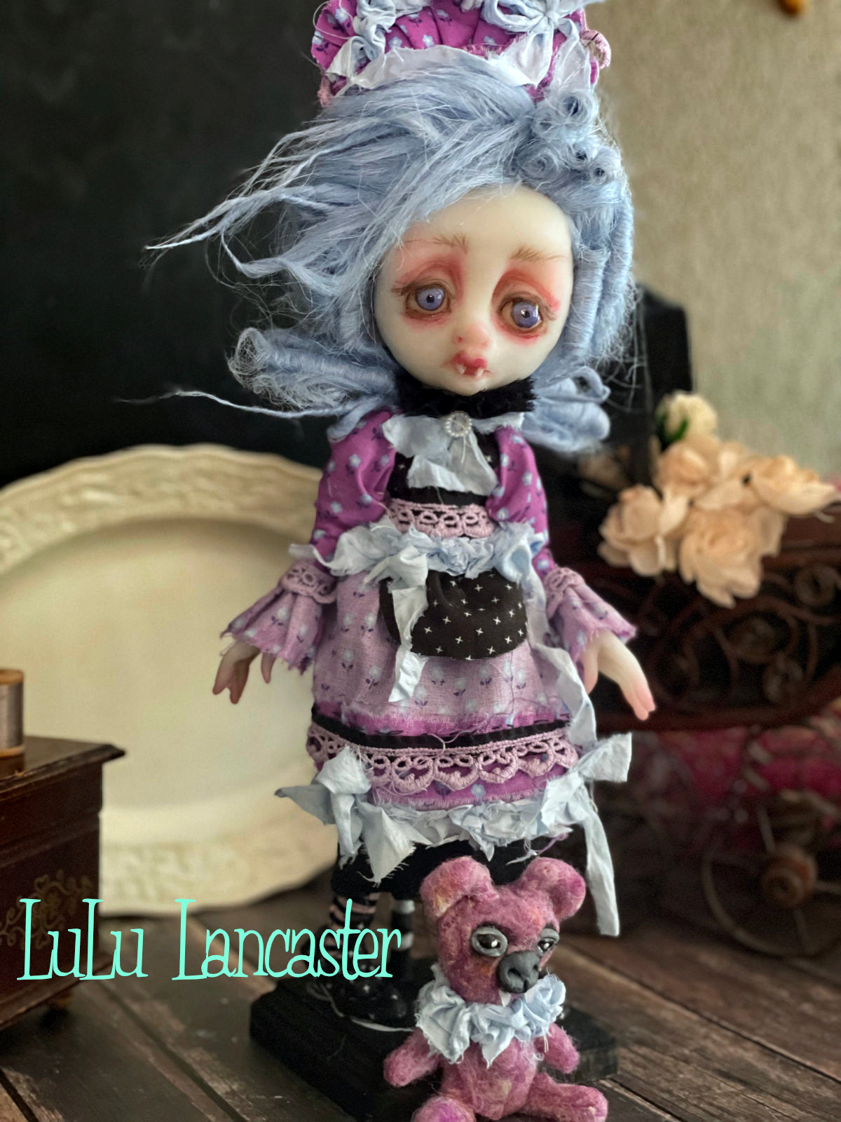 Juliette Vampire Original LuLu Lancaster Halloween Art Dolls