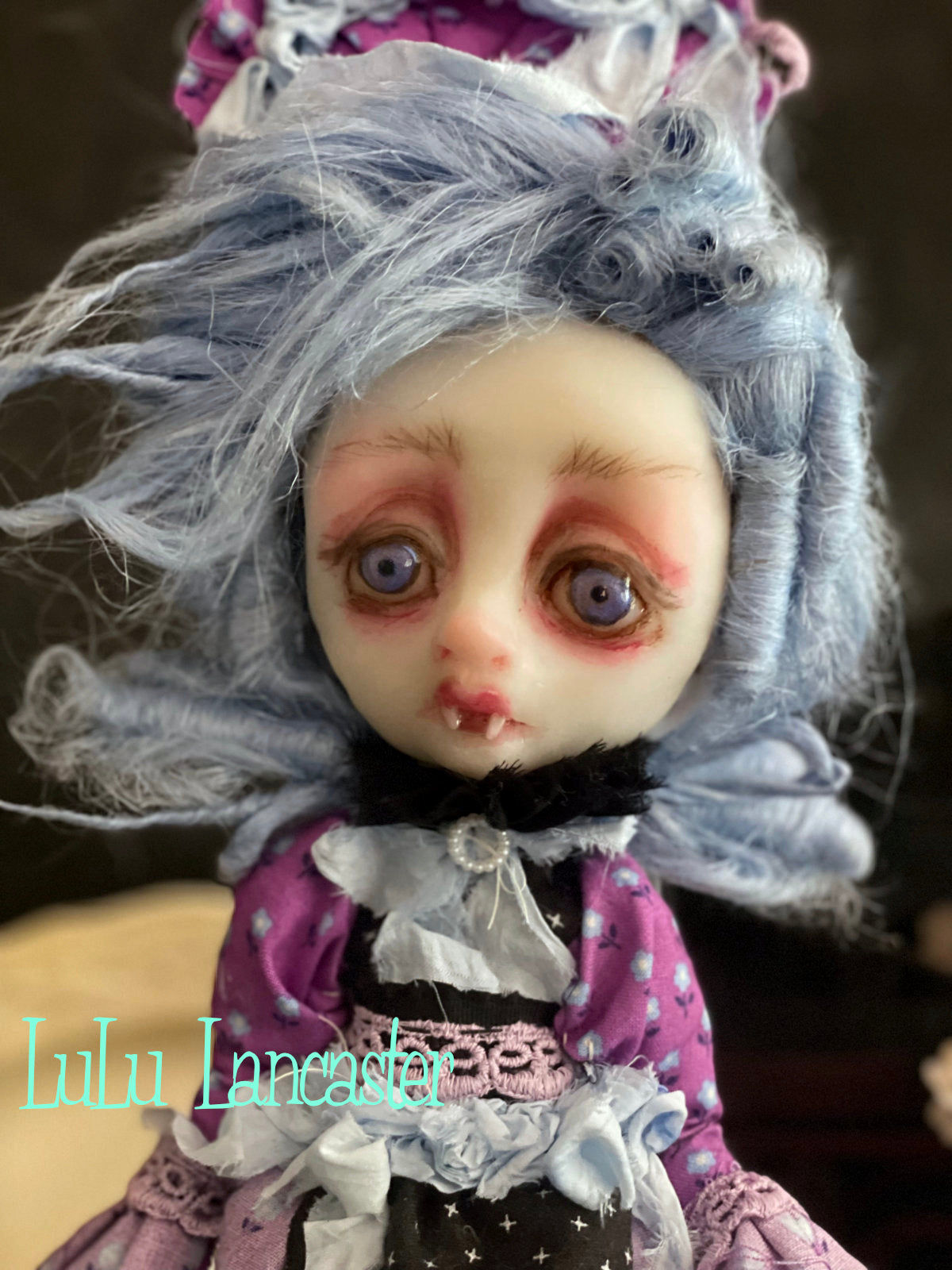 Juliette Vampire Original LuLu Lancaster Halloween Art Dolls