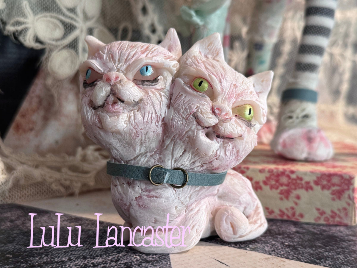 Kitt and Katt conjoined twins Original LuLu Lancaster Art Doll