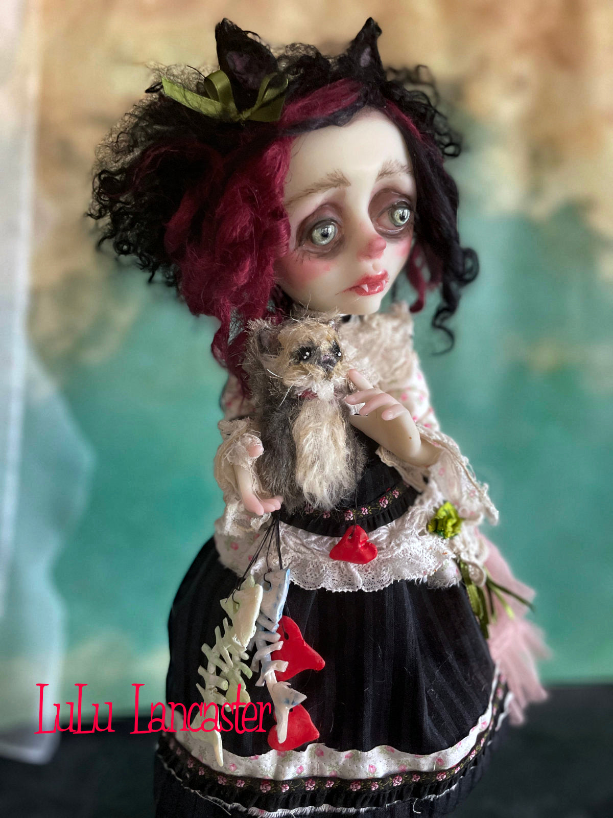 Kitty Valentine Original LuLu Lancaster Art Doll