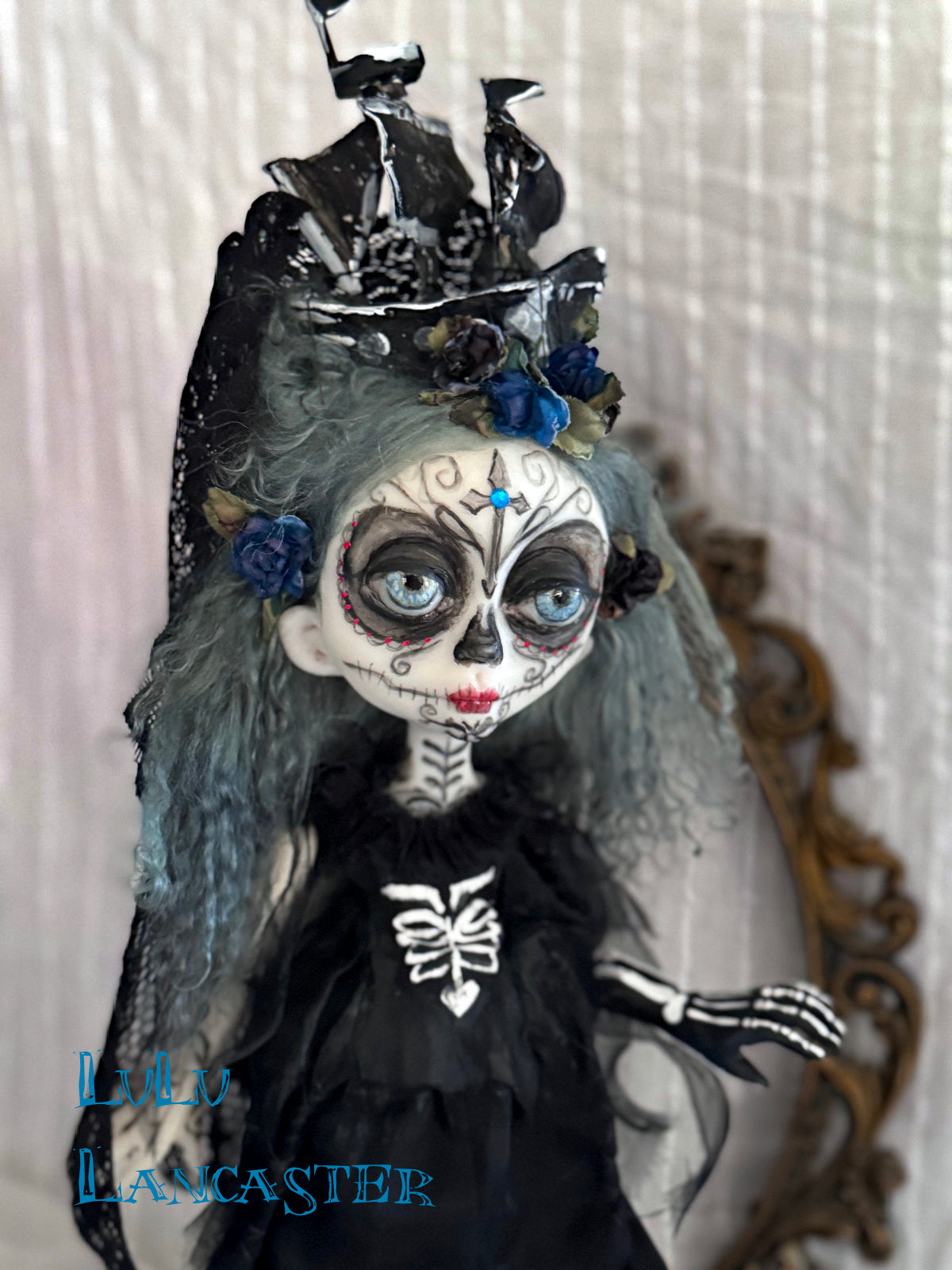 Laguna Day of the dead Original LuLu Lancaster Art Doll