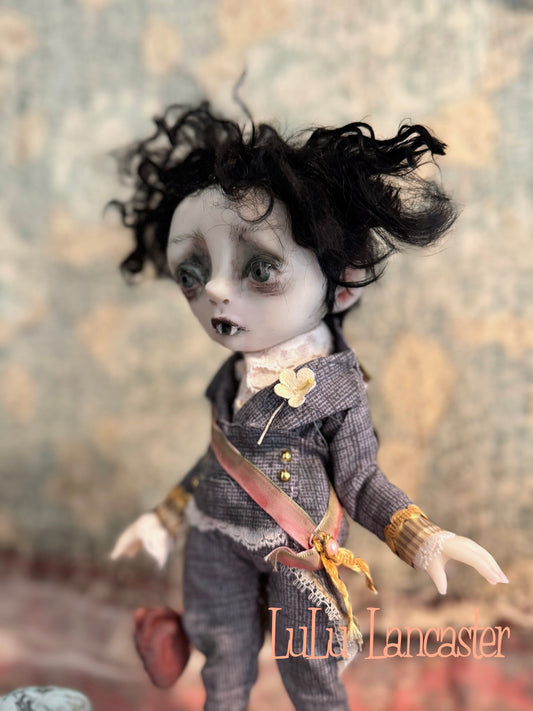 Little Lord Percival VonBite Valloween Vampire~ original Lulu Lancaster Art Doll