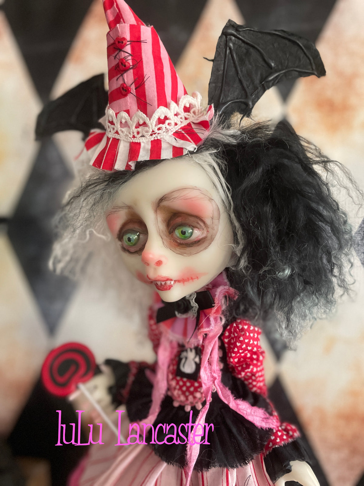 LolliCat Valloween ~Love Bites Original LuLu Lancaster Art Doll