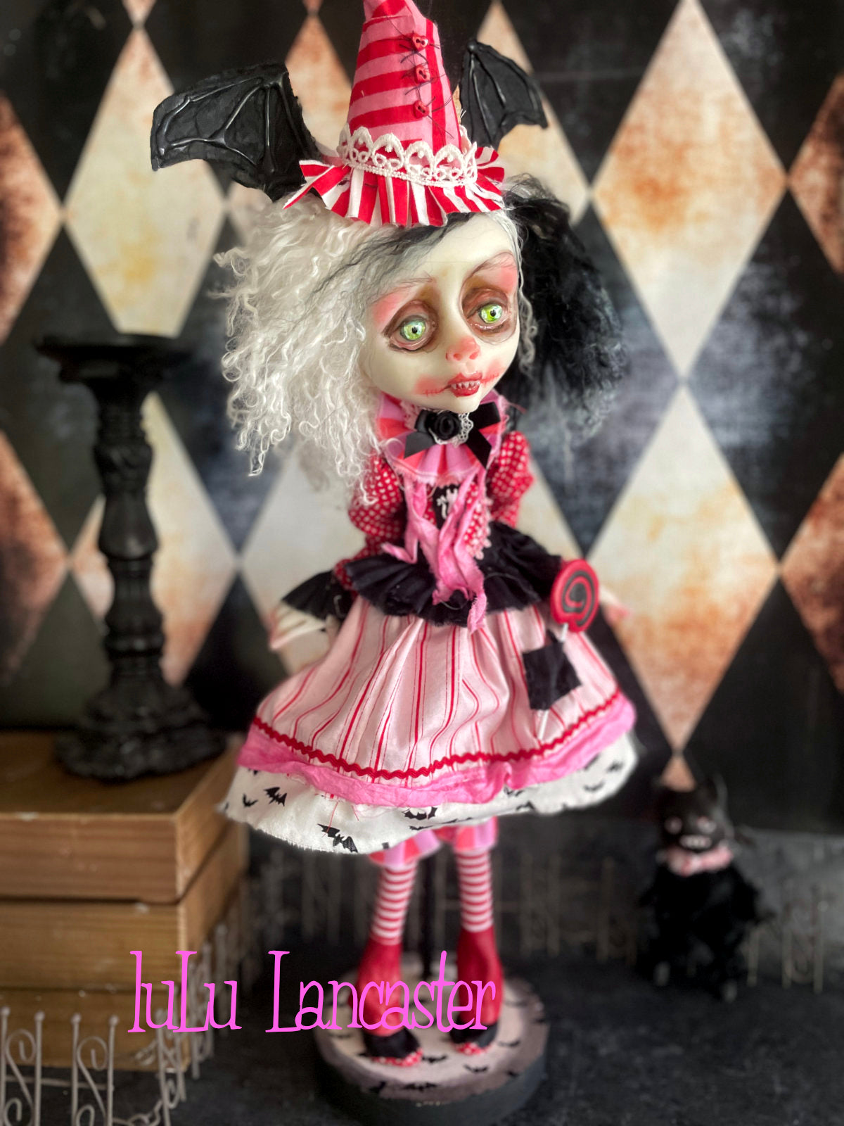 LolliCat Valloween ~Love Bites Original LuLu Lancaster Art Doll