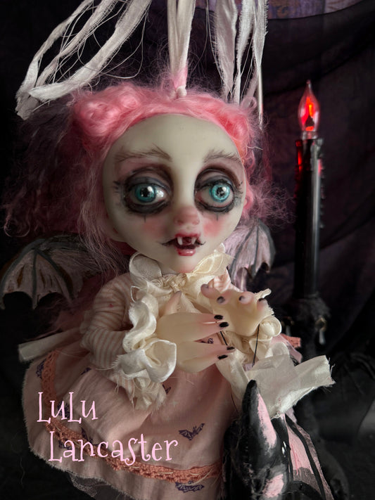 Lorinda Mini Biter Vampire Bat Halloween Original LuLu Lancaster Art Dolls