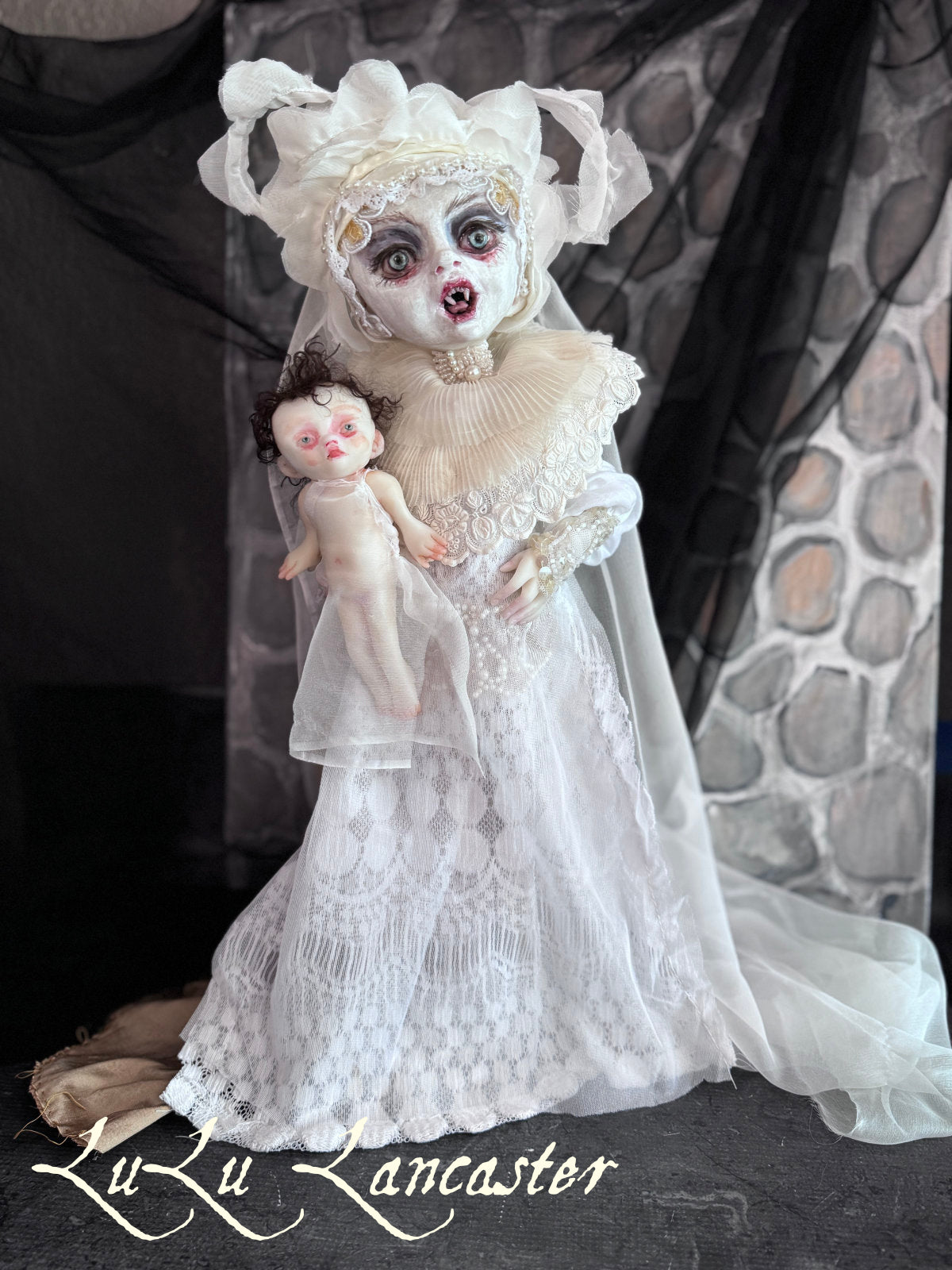 Lucy Bride ~ Vampire Original LuLu Lancaster Art Doll