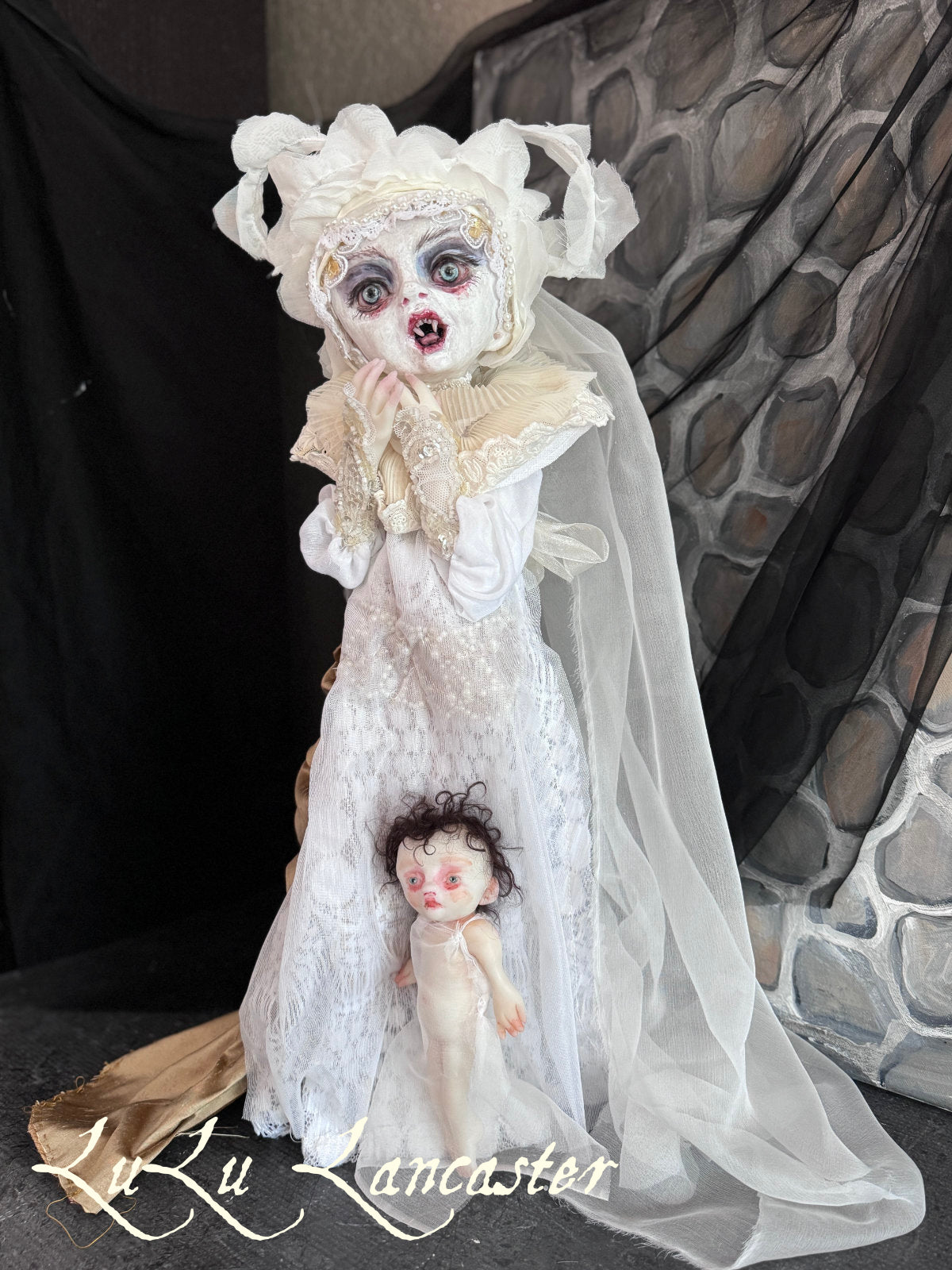 Lucy Bride ~ Vampire Original LuLu Lancaster Art Doll