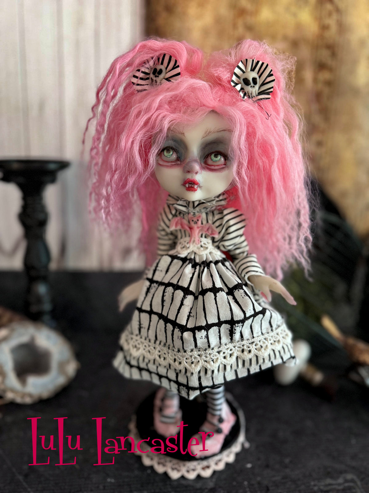 Lynlee BonBon the Vampire Original LuLu Lancaster Art Doll