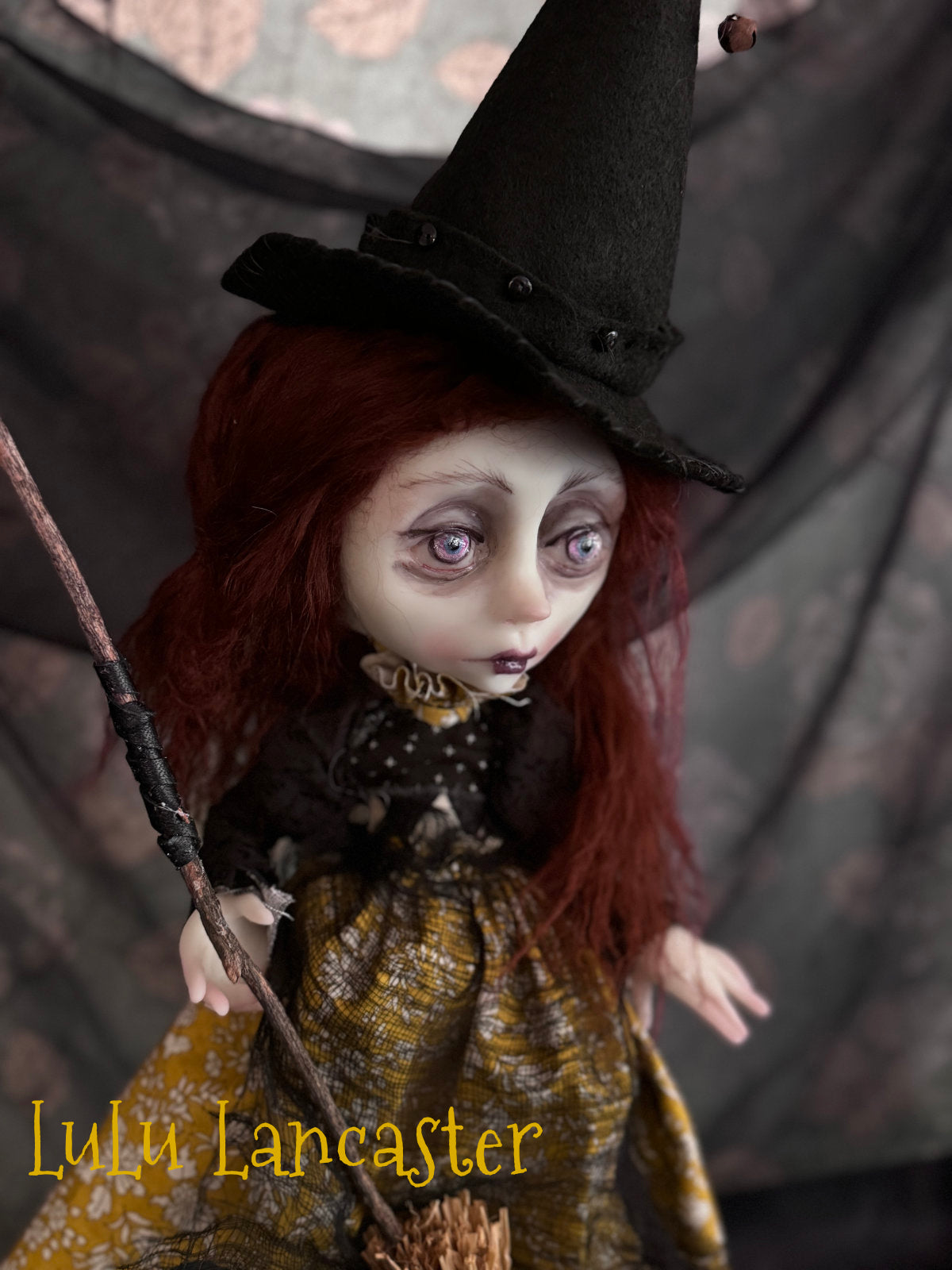 Maisy the Witch Halloween Original LuLu Lancaster Art Dolls