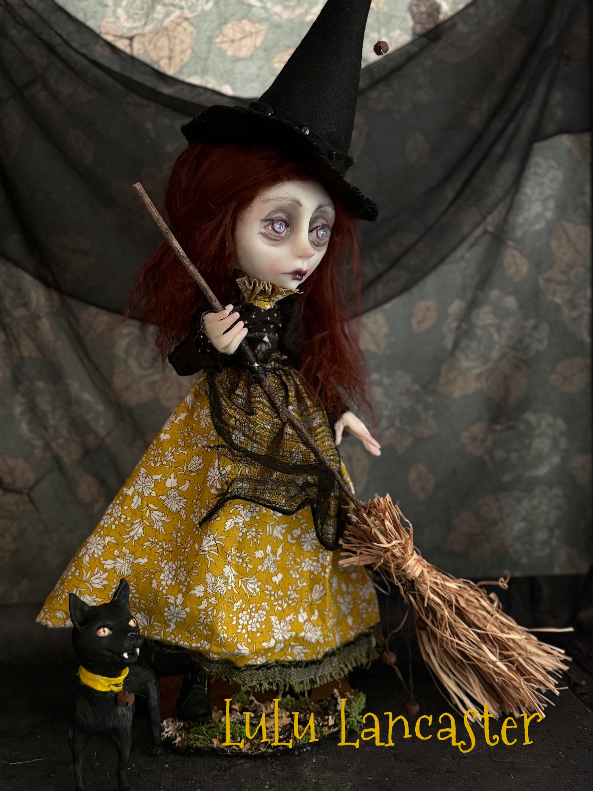 Maisy the Witch Halloween Original LuLu Lancaster Art Dolls