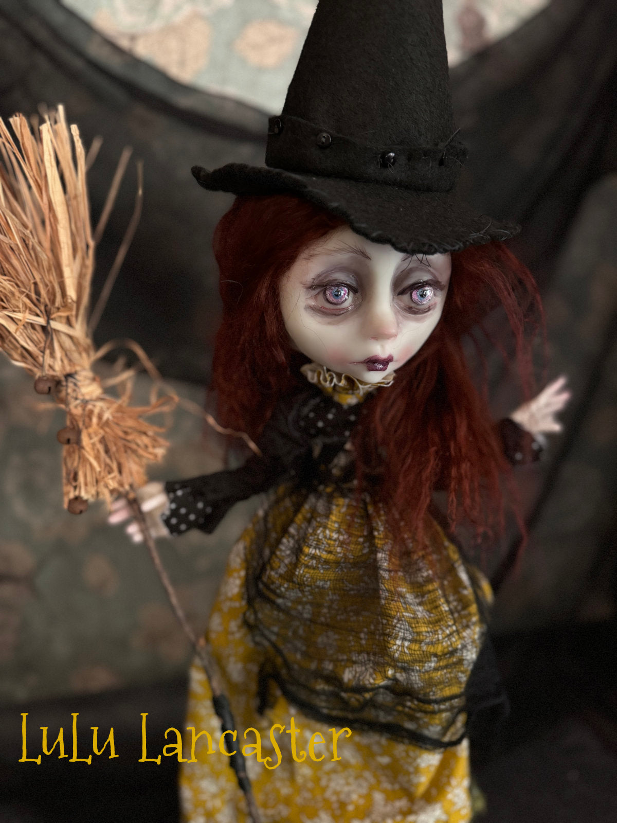 Maisy the Witch Halloween Original LuLu Lancaster Art Dolls