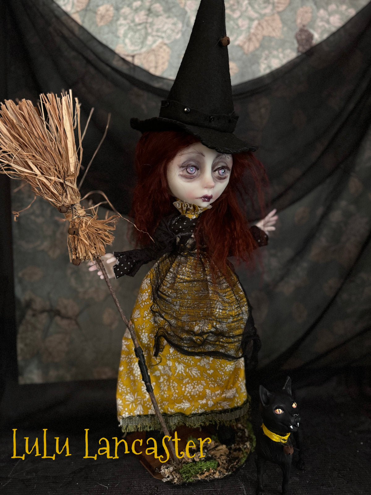 Maisy the Witch Halloween Original LuLu Lancaster Art Dolls