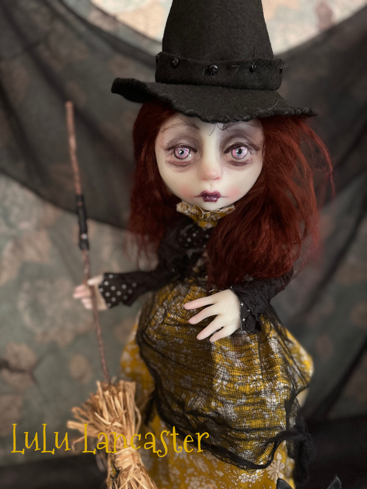 Maisy the Witch Halloween Original LuLu Lancaster Art Dolls
