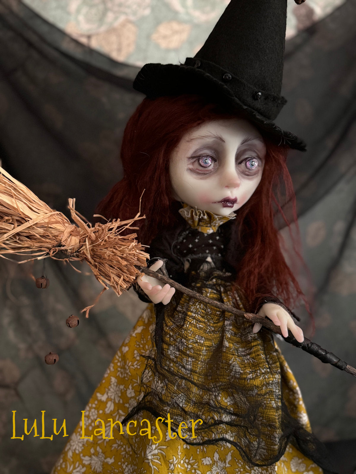 Maisy the Witch Halloween Original LuLu Lancaster Art Dolls