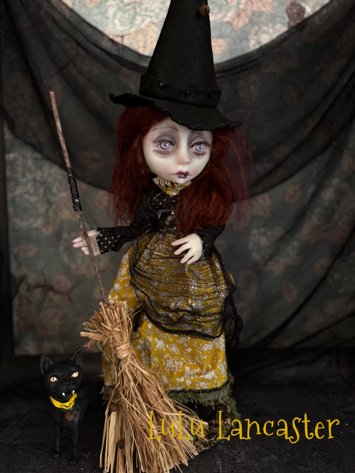 Maisy the Witch Halloween Original LuLu Lancaster Art Dolls