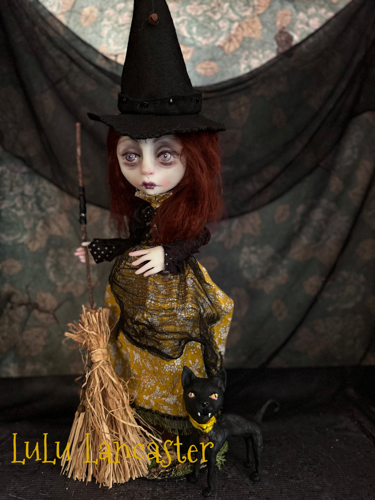 Maisy the Witch Halloween Original LuLu Lancaster Art Dolls