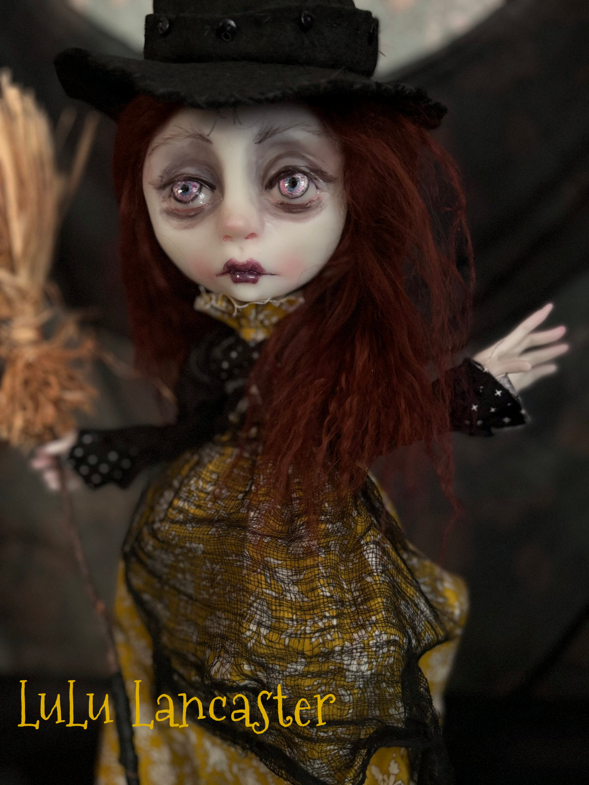 Maisy the Witch Halloween Original LuLu Lancaster Art Dolls