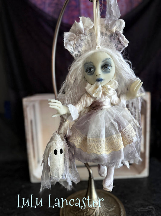 Marcie Mini Glow Ghostie Halloween Original LuLu Lancaster Art Dolls