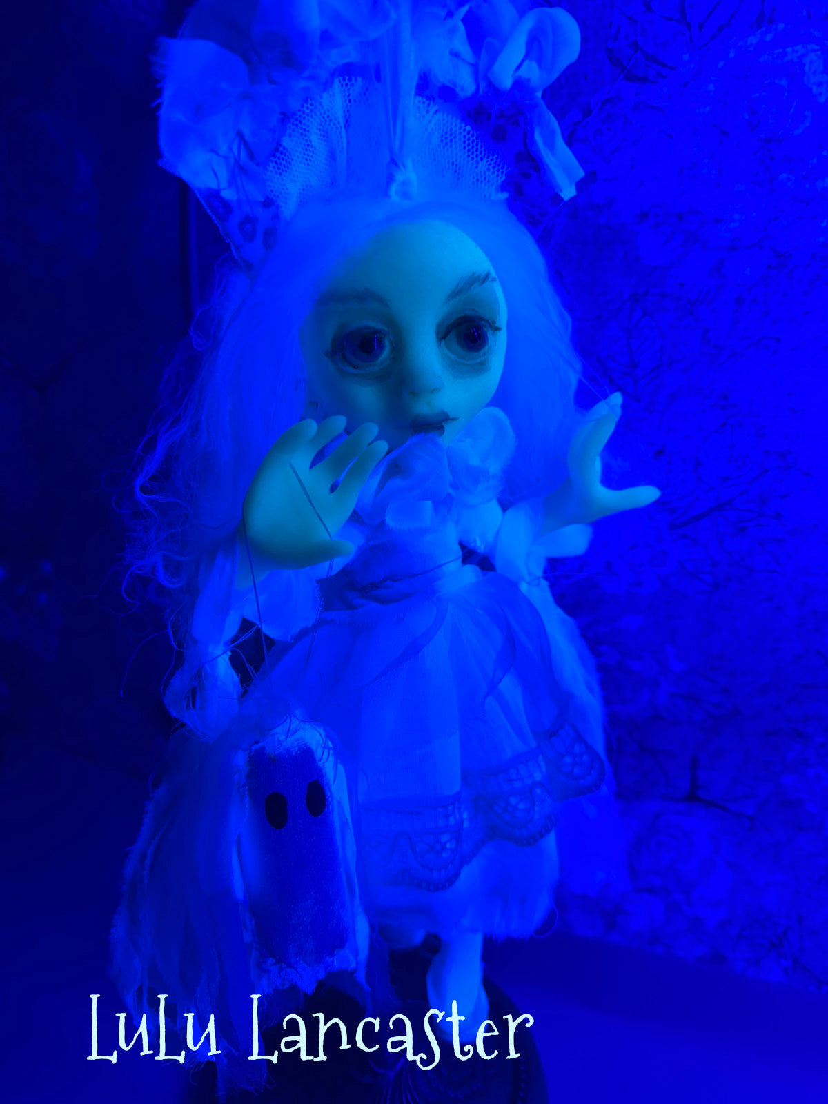 Marcie Mini Glow Ghostie Halloween Original LuLu Lancaster Art Dolls