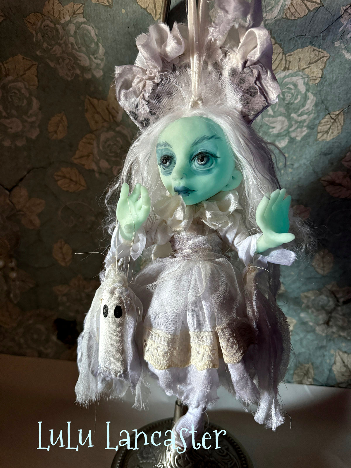 Marcie Mini Glow Ghostie Halloween Original LuLu Lancaster Art Dolls