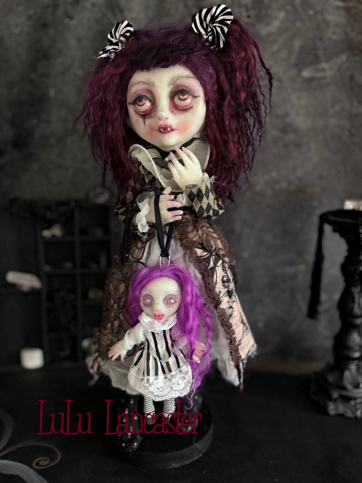 Marguerite the Vampire Original LuLu Lancaster Art Doll