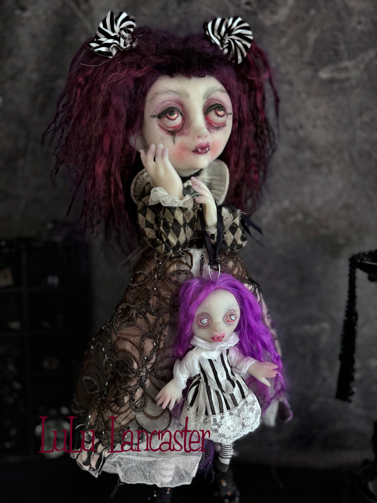 Marguerite the Vampire Original LuLu Lancaster Art Doll