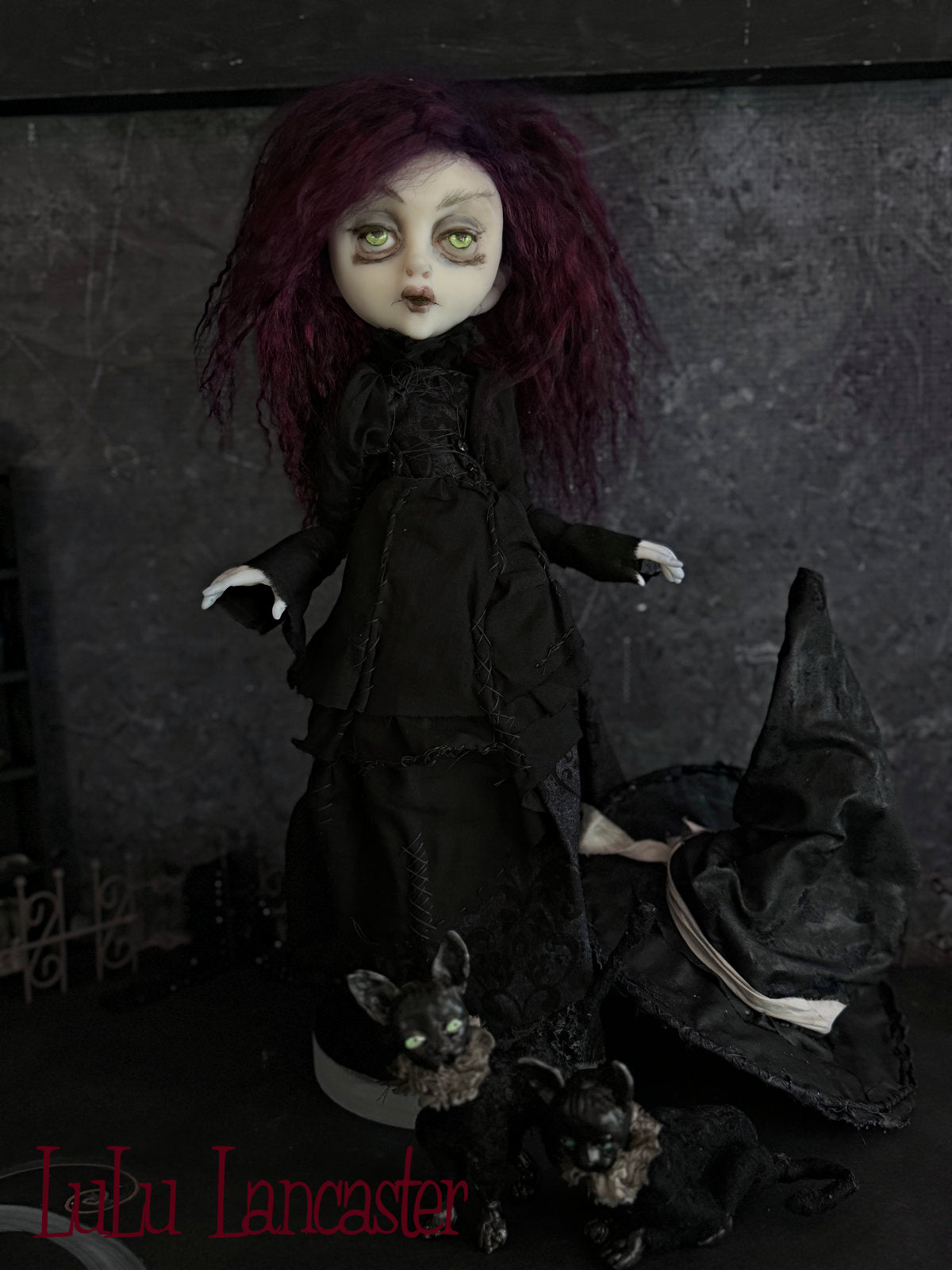 Maven the Witch Original LuLu Lancaster Art Doll