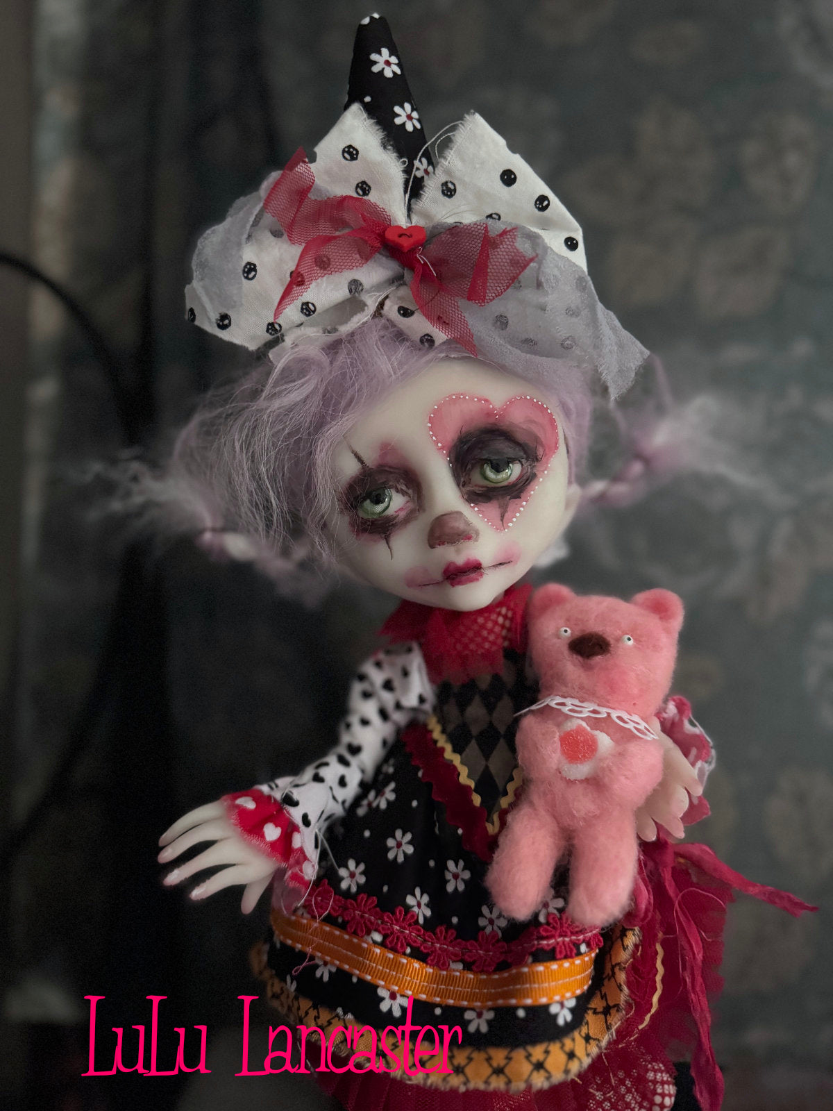 Mina Valentina the clown Original LuLu Lancaster Art Doll