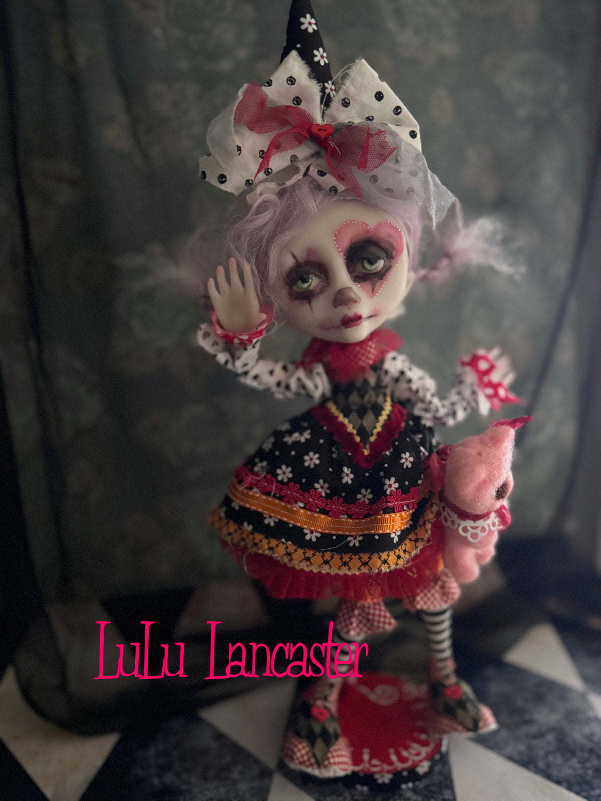 Mina Valentina the clown Original LuLu Lancaster Art Doll