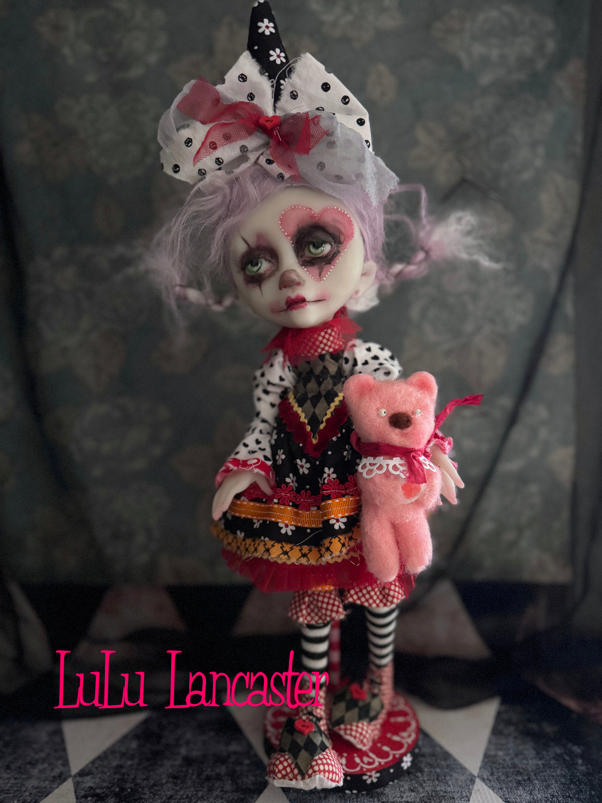 Mina Valentina the clown Original LuLu Lancaster Art Doll