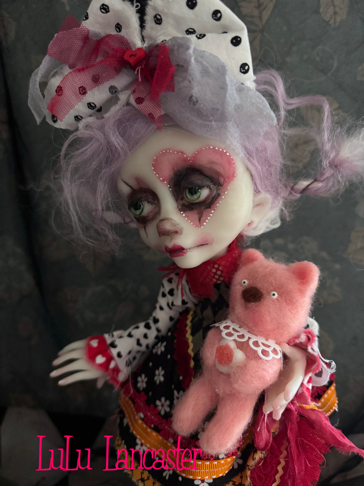Mina Valentina the clown Original LuLu Lancaster Art Doll