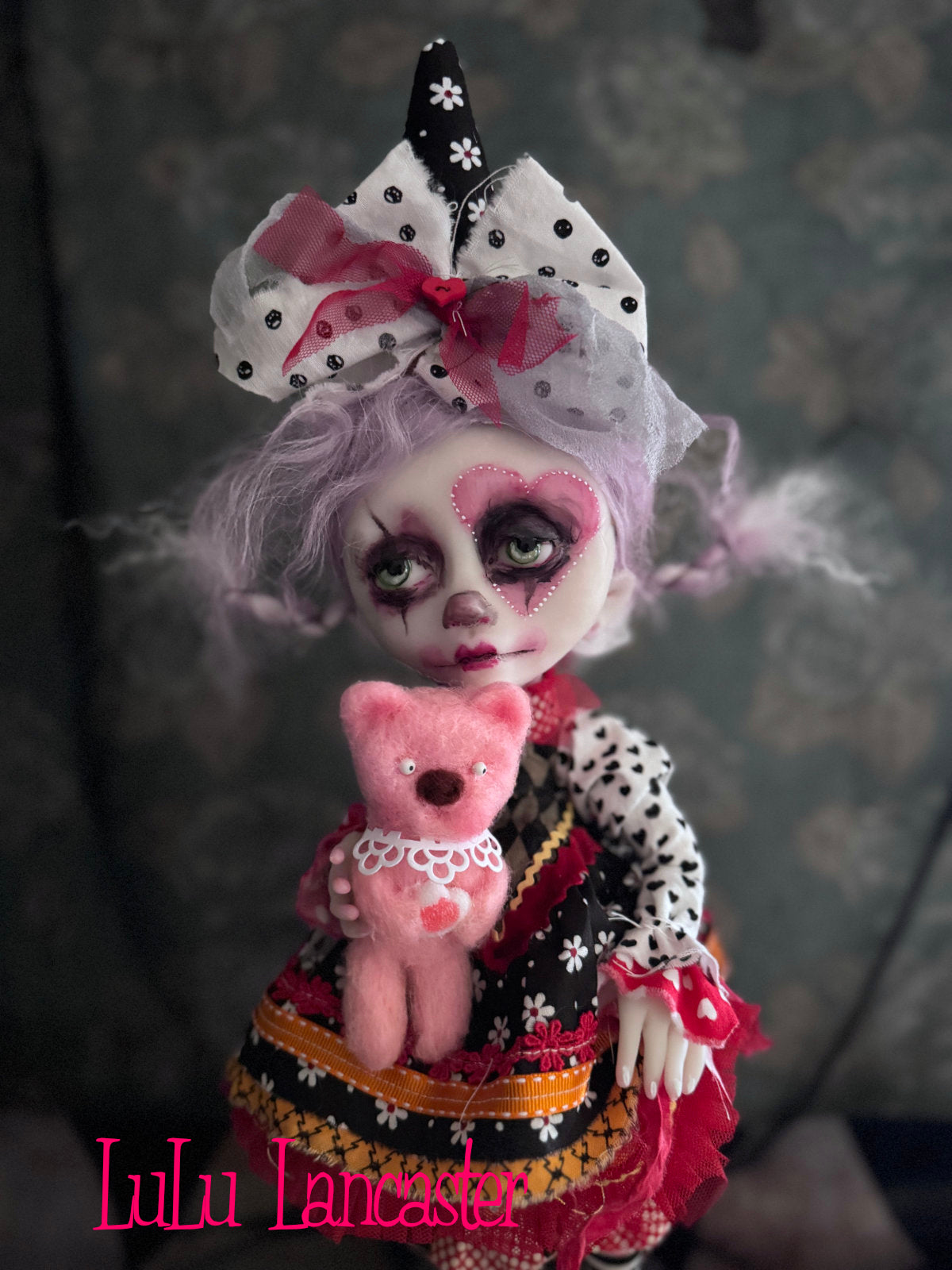 Mina Valentina the clown Original LuLu Lancaster Art Doll