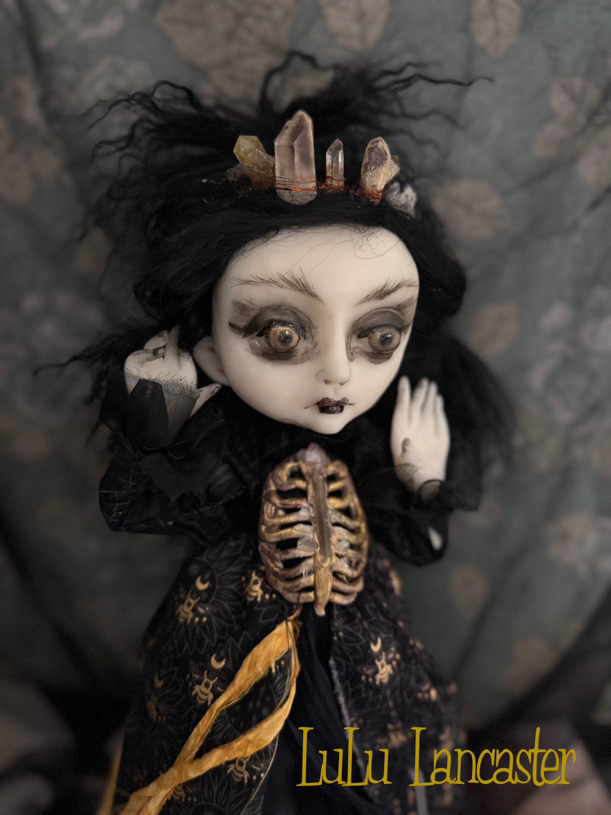 Minlorna the Crystal Witch Original LuLu Lancaster Art Doll