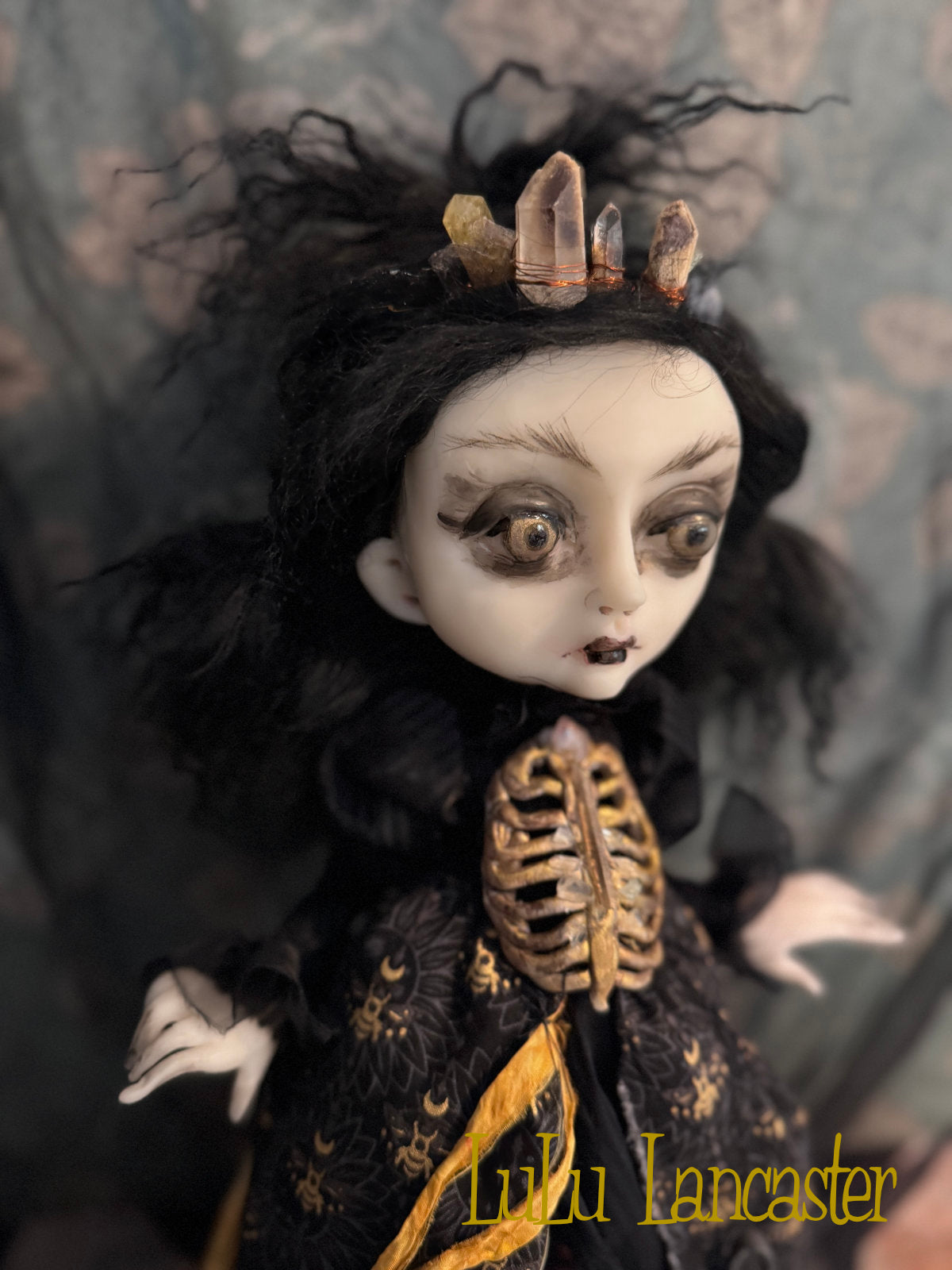 Minlorna the Crystal Witch Original LuLu Lancaster Art Doll