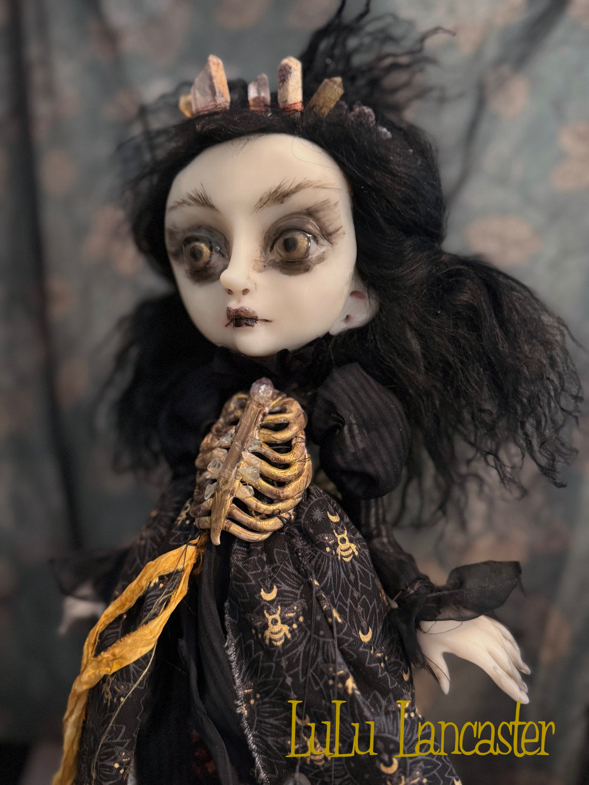 Minlorna the Crystal Witch Original LuLu Lancaster Art Doll